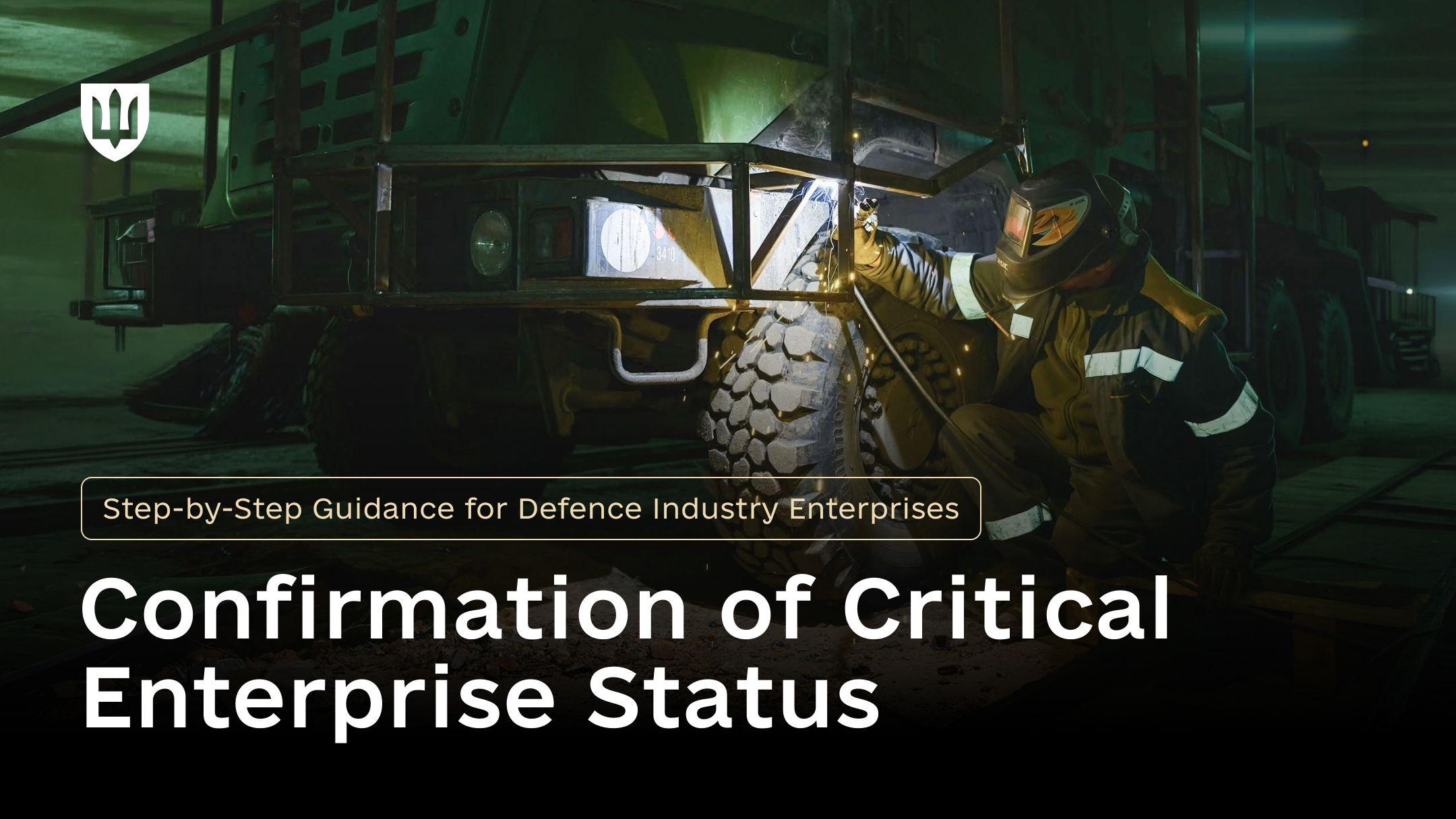 Defence Industry Companies Must Confirm Critical Status by 10 August to Maintain Employee Deferments from Mobilisation