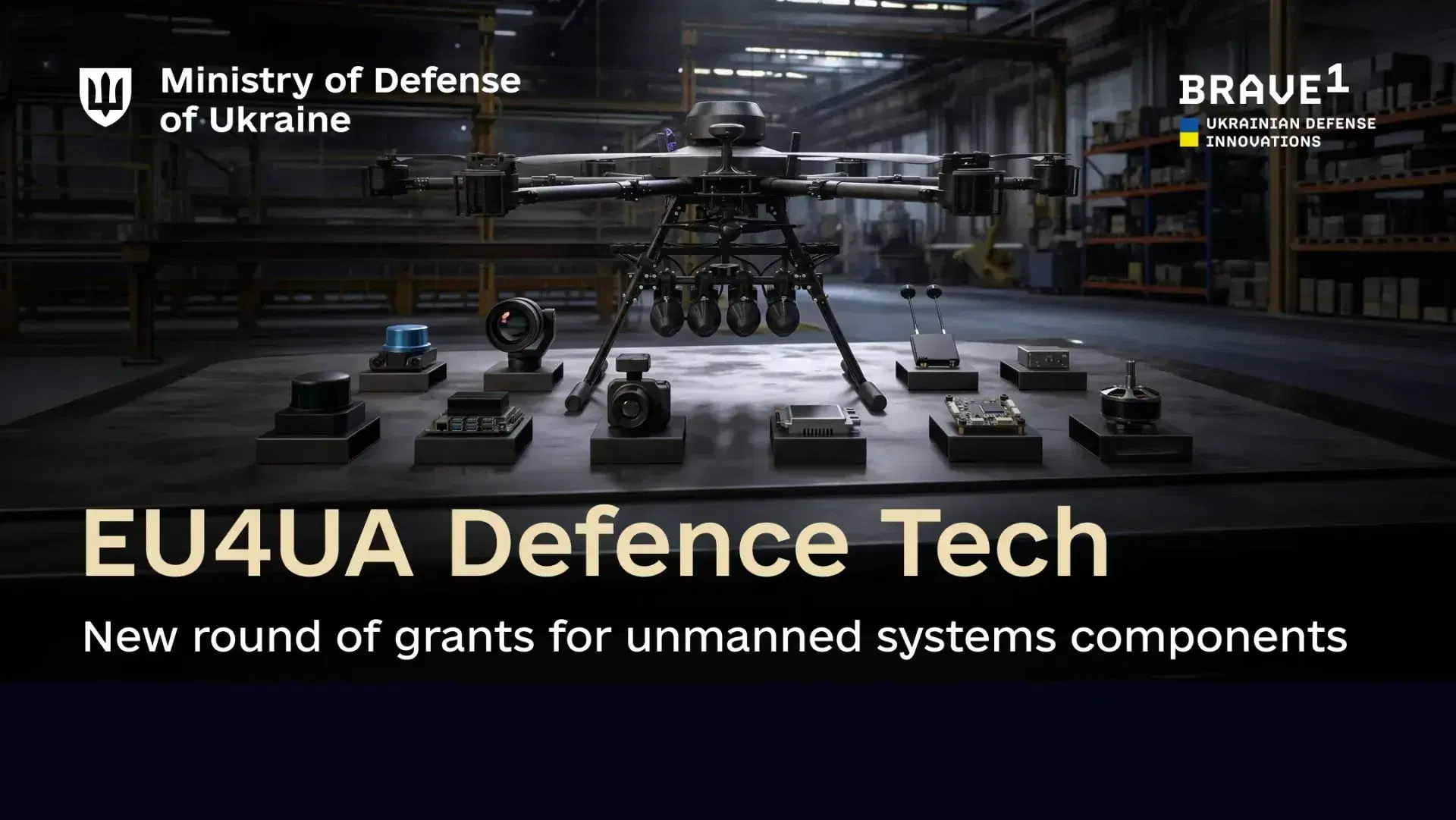 EU4UA Defence Tech launches new grant round for UAV component prototypes