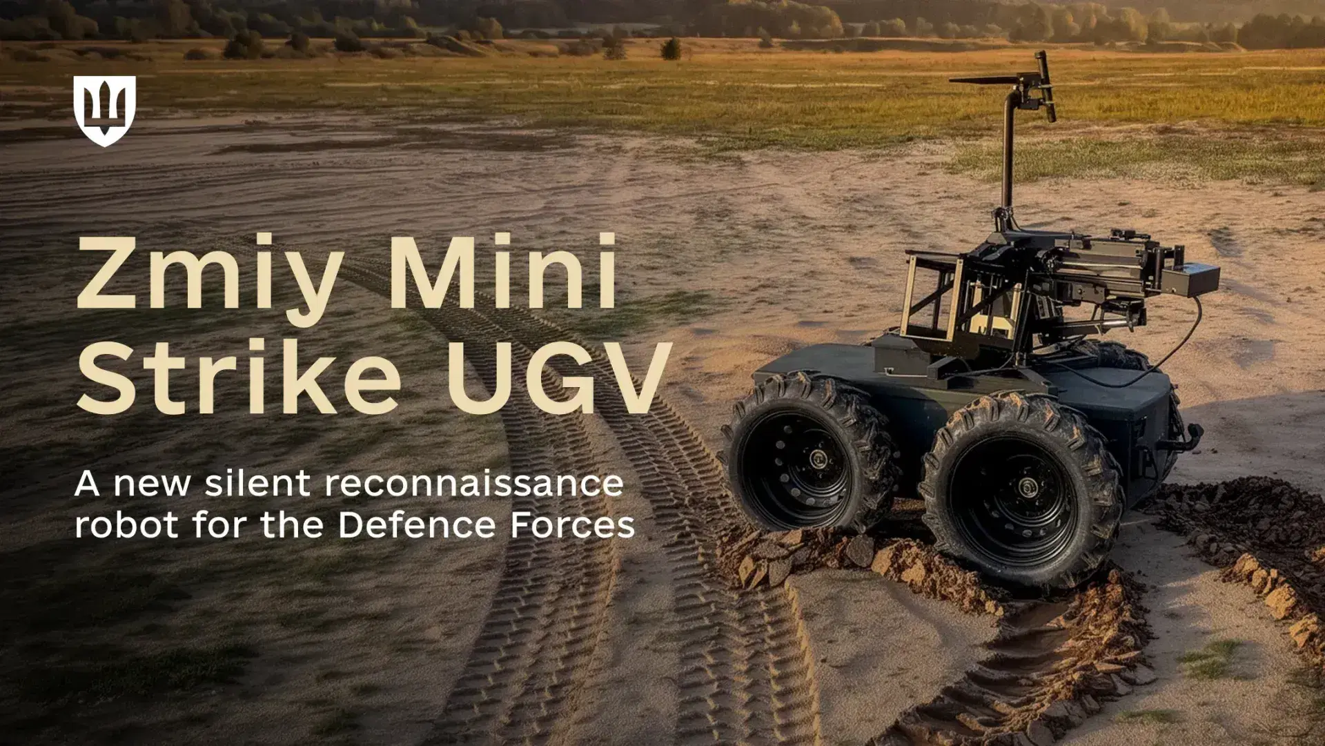 Silent scout and grenade launcher: the Ministry of Defence codifies a new UGV